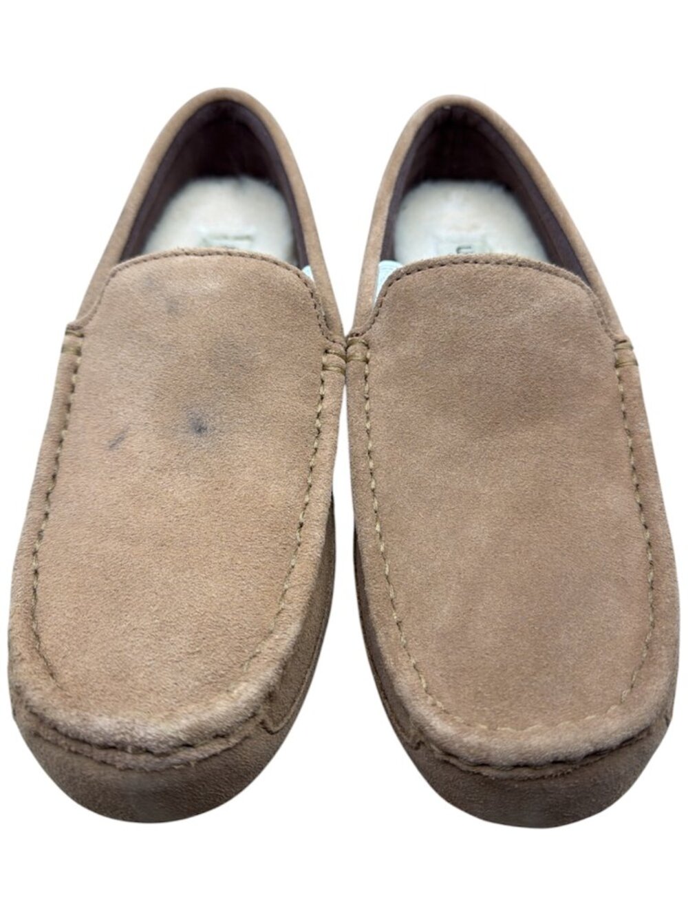 UGG Men's Alder Suede Moccasin Slipper Shoes - Size 10 - Picture 3 of 10